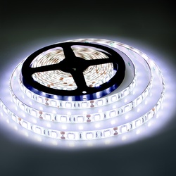 Лента светодиодная SMO5050-IP65-12V-19W/m 6000К- 5 м Ecola